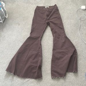Free people just float on flare jeans size 26